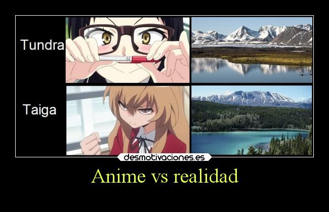 Anime vs realidad - 