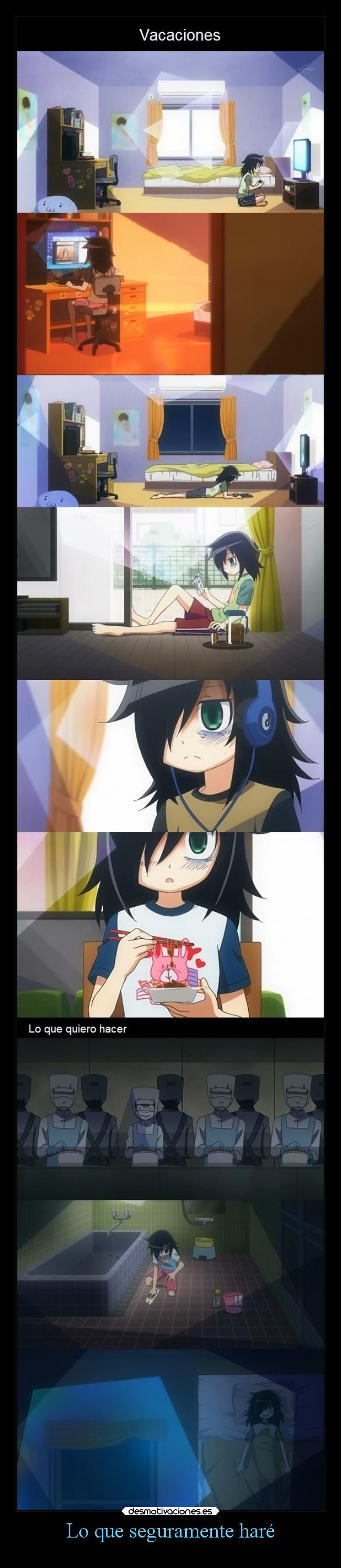 Lo que seguramente haré -