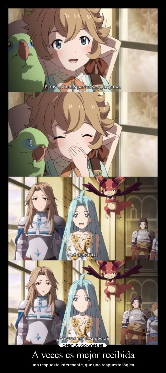 carteles anime vida humor raptorhunters harukaze erosekai granblue granbluefantasy lyria fantasy desmotivaciones