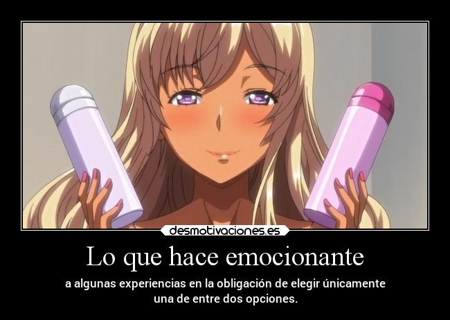 Lo que hace emocionante - 