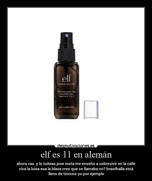 elf es 11 en alemán -