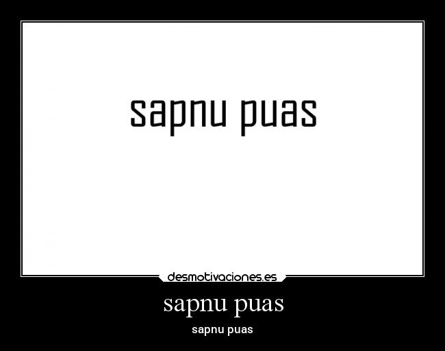 sapnu puas - sapnu puas