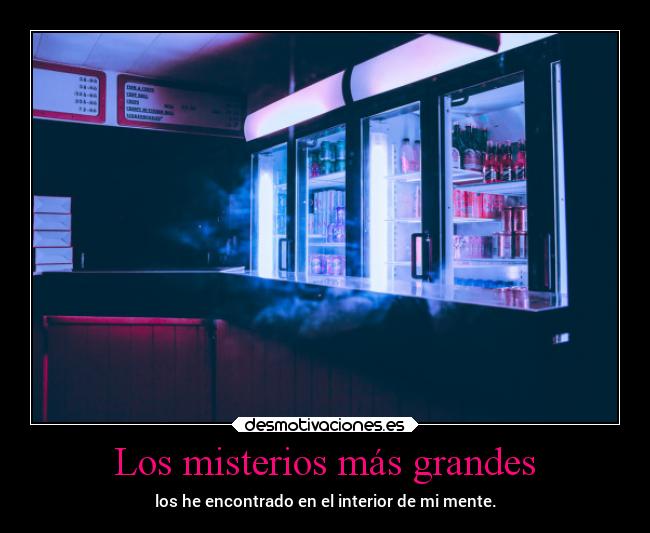 Los misterios más grandes -
