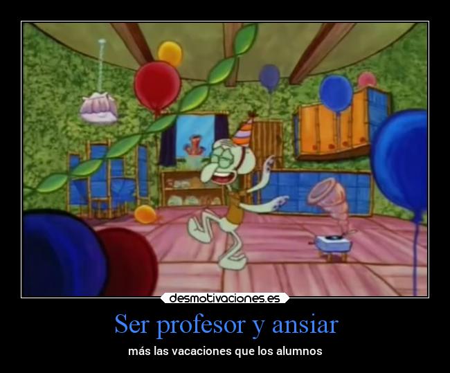 Ser profesor y ansiar - 