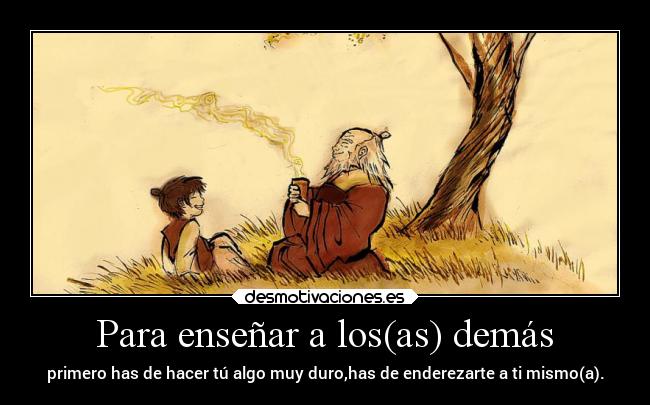 Para enseñar a los(as) demás -