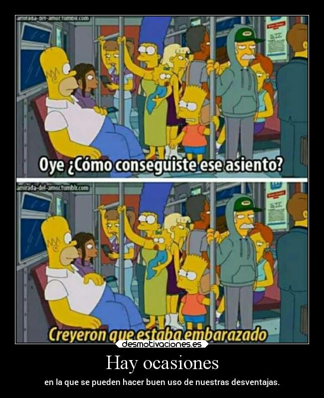 Hay ocasiones -