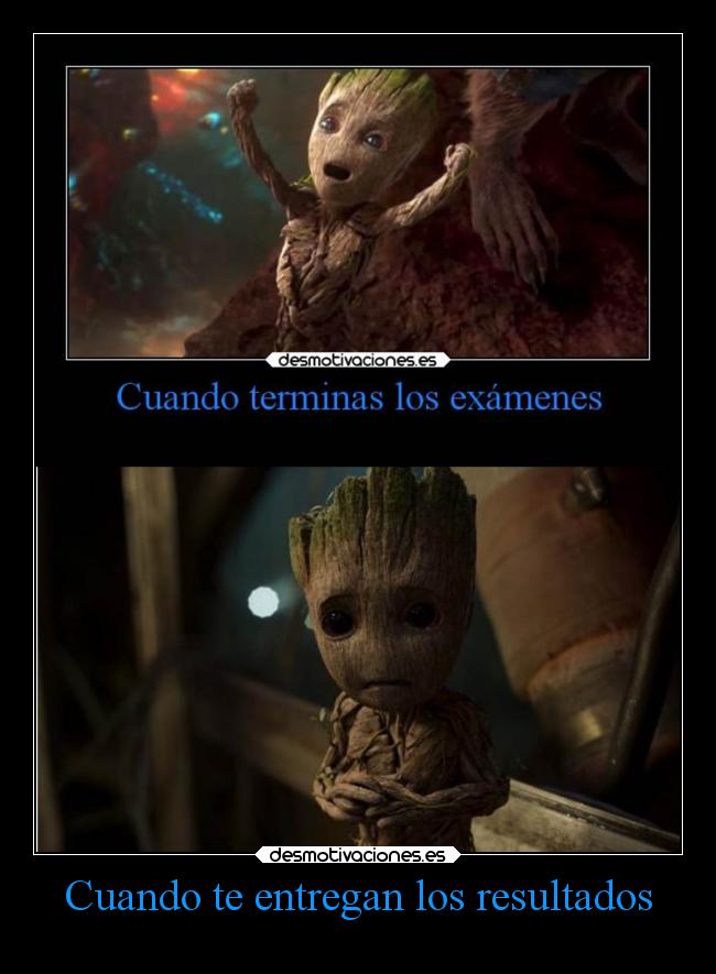 Cuando te entregan los resultados - 