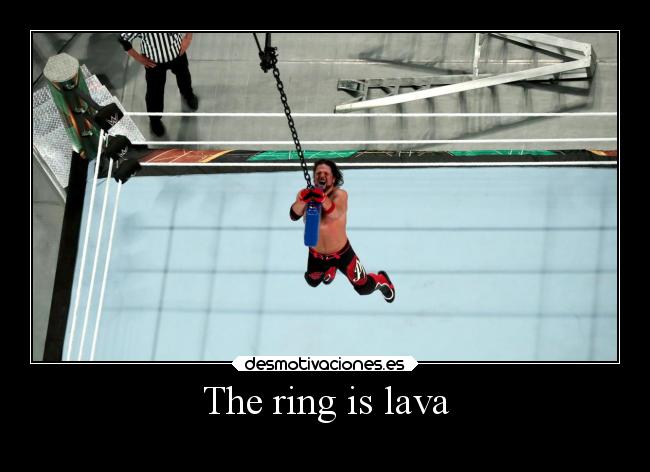 The ring is lava - 