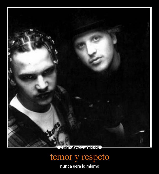 temor y respeto - nunca sera lo mismo