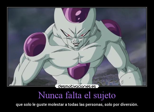 Nunca falta el sujeto -