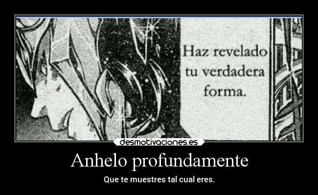 Anhelo profundamente - 