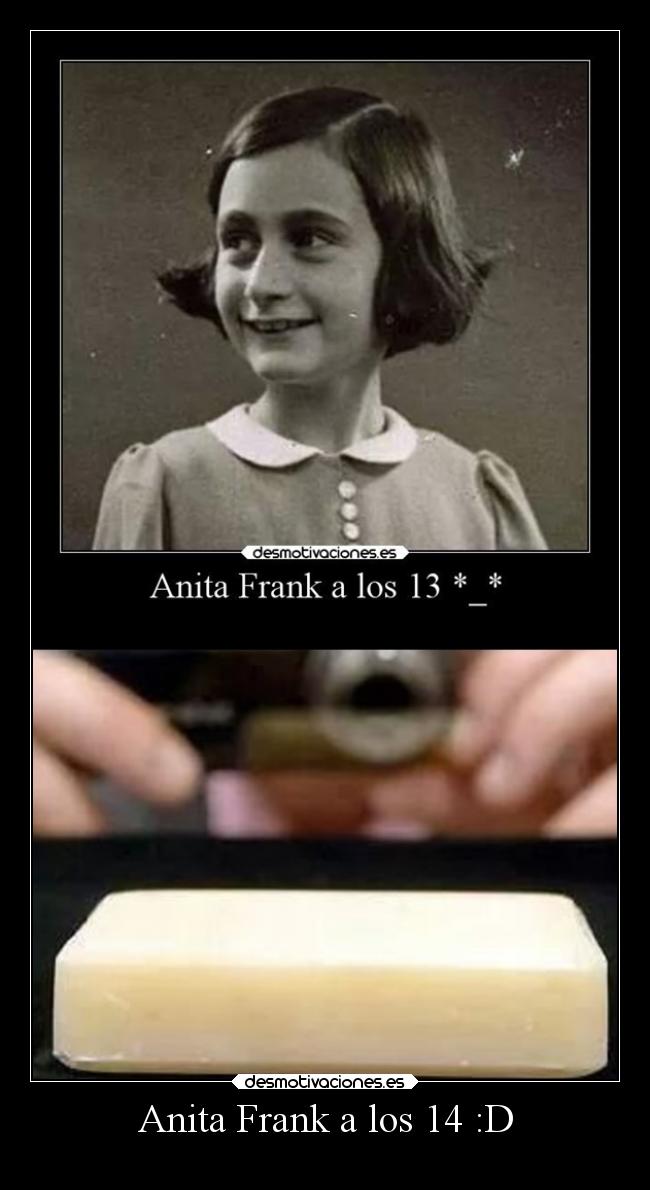 Anita Frank a los 14 :D -