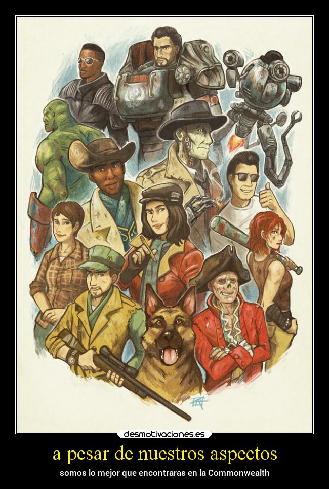 a pesar de nuestros aspectos - somos lo mejor que encontraras en la Commonwealth