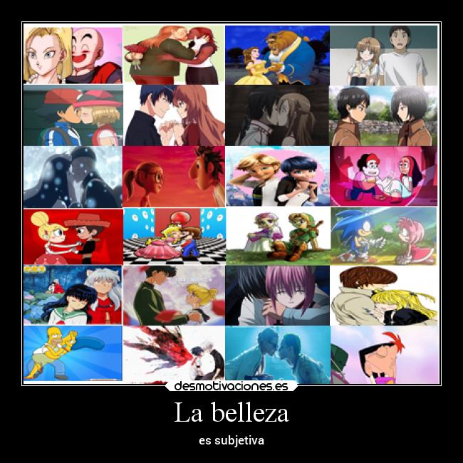 La belleza -