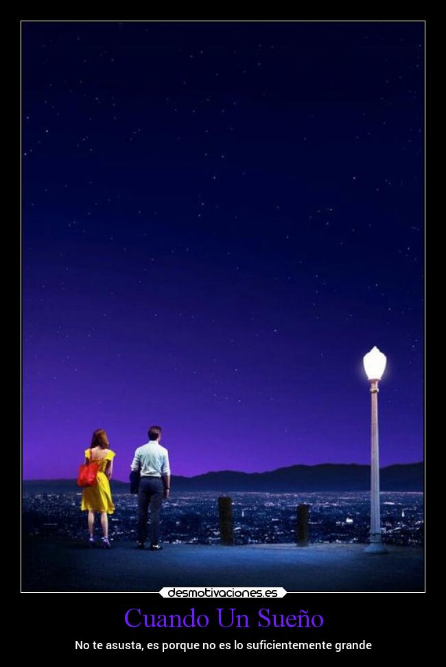 Cuando Un Sueño - No te asusta, es porque no es lo suficientemente grande