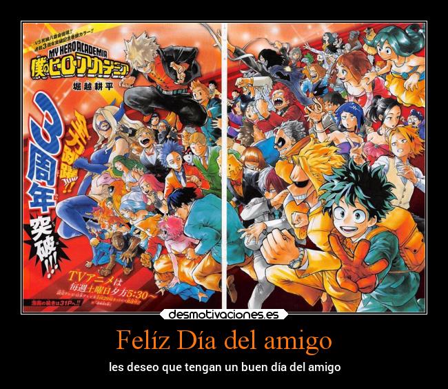 Felíz Día del amigo -