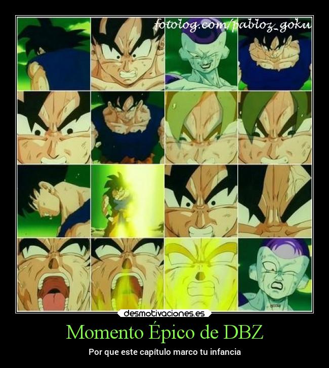 carteles anime convirtiendose por primera vez ssj fue epico desmotivaciones