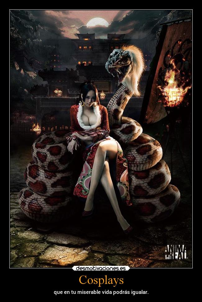 Cosplays - que en tu miserable vida podrás igualar.
