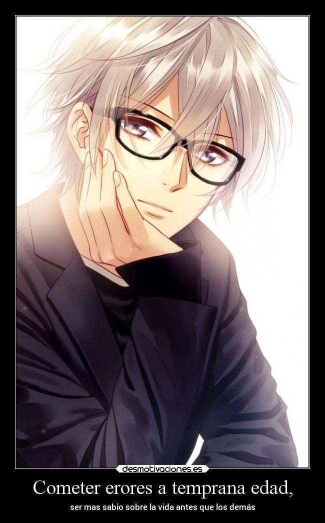 carteles anime errores sabiduria desmotivaciones