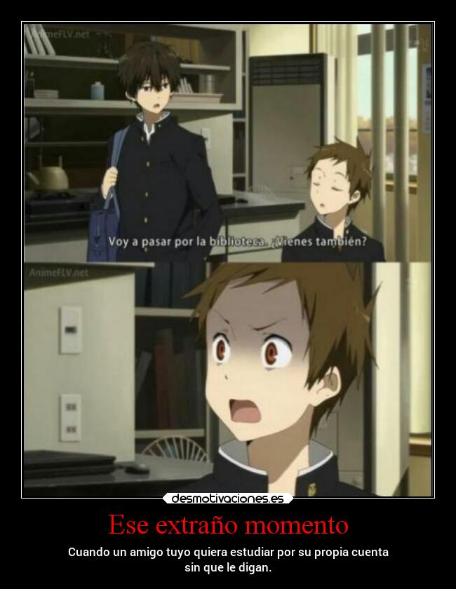 carteles anime estudios desmotivaciones