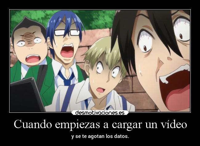 Cuando empiezas a cargar un vídeo - 