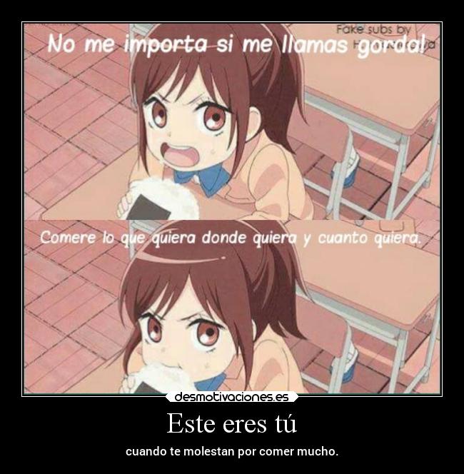 carteles anime desmotivaciones