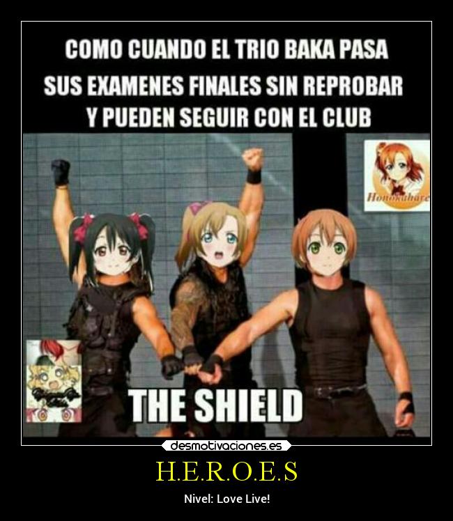 carteles anime desmotivaciones