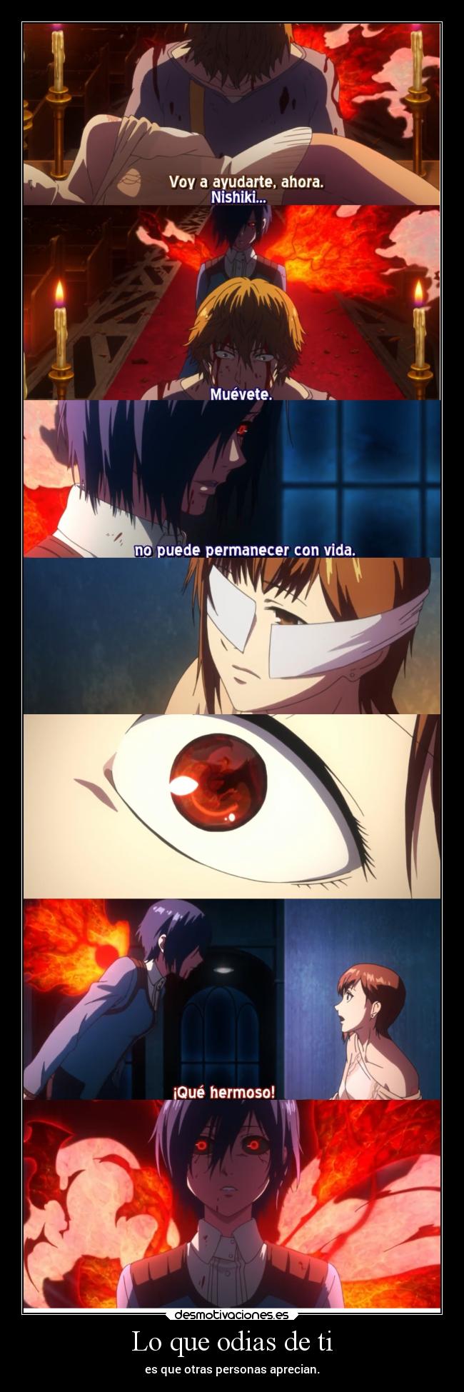 carteles anime odiar persona valorar raptorhunters apreciar bondad desmotivaciones