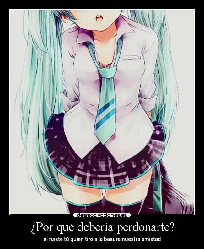 carteles anime perdon desmotivaciones