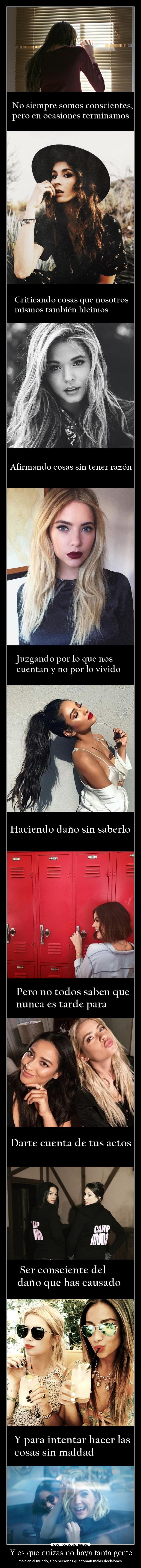 Y es que quizás no haya tanta gente - 