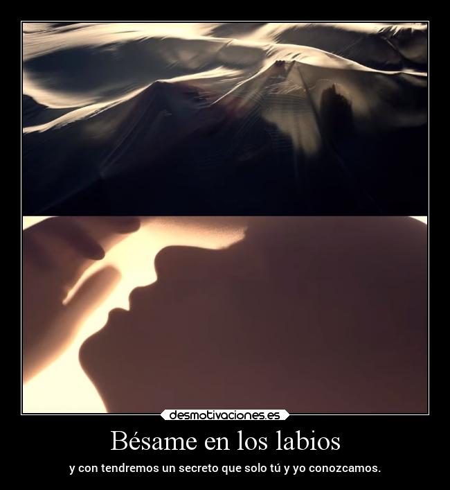 Bésame en los labios -