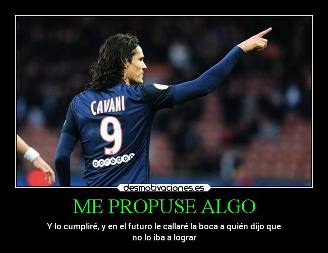 ME PROPUSE ALGO - 