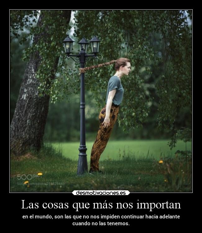 Las cosas que más nos importan -