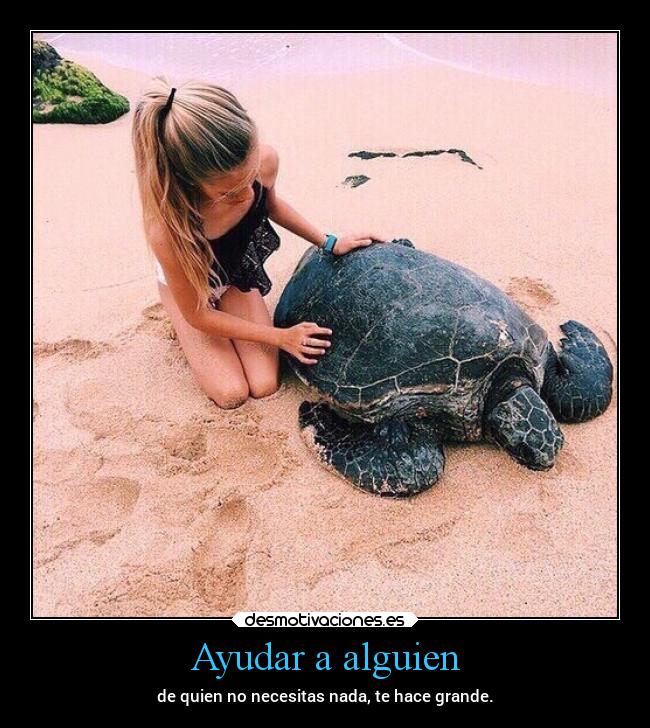 Ayudar a alguien -
