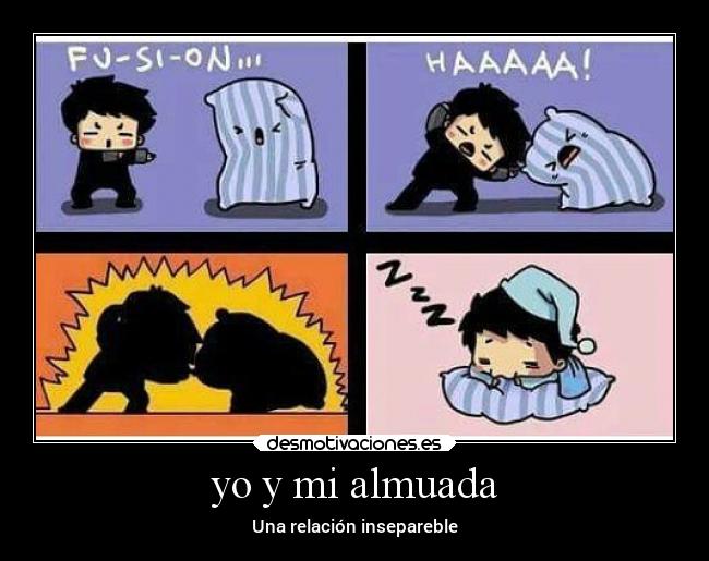 yo y mi almuada -