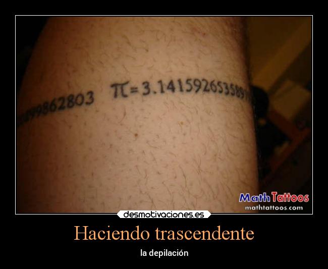 Haciendo trascendente -