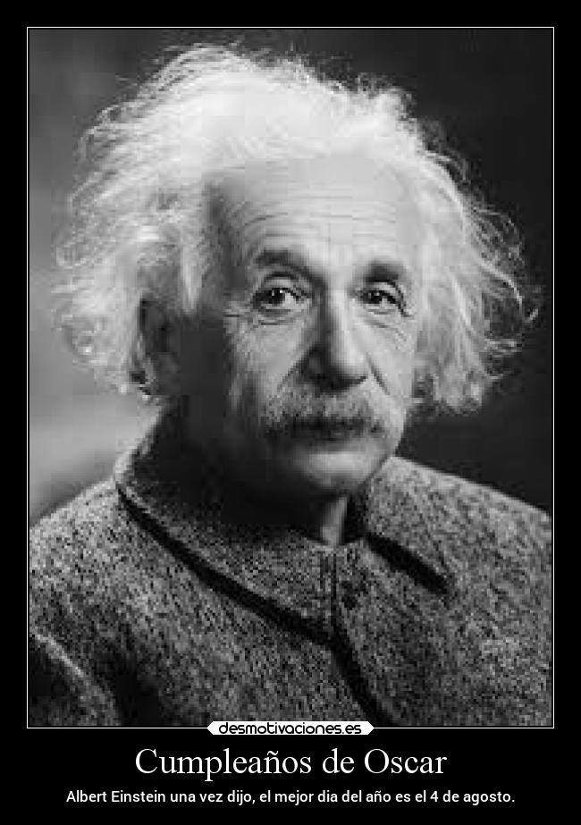 Cumpleaños de Oscar -