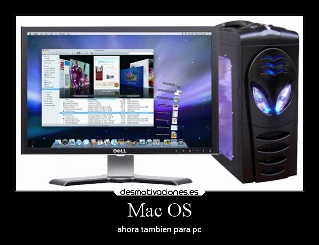 Mac OS - ahora tambien para pc
