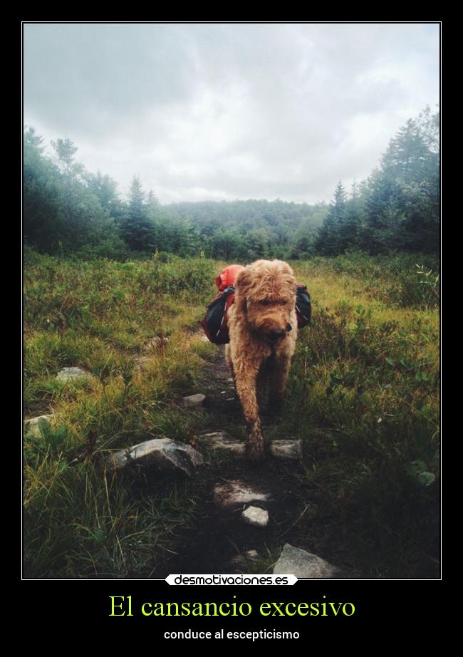 El cansancio excesivo - conduce al escepticismo