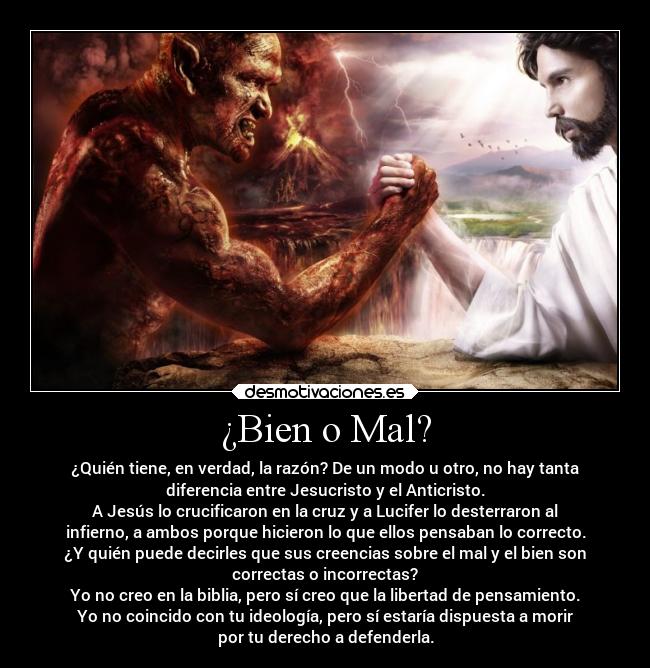 ¿Bien o Mal? - 