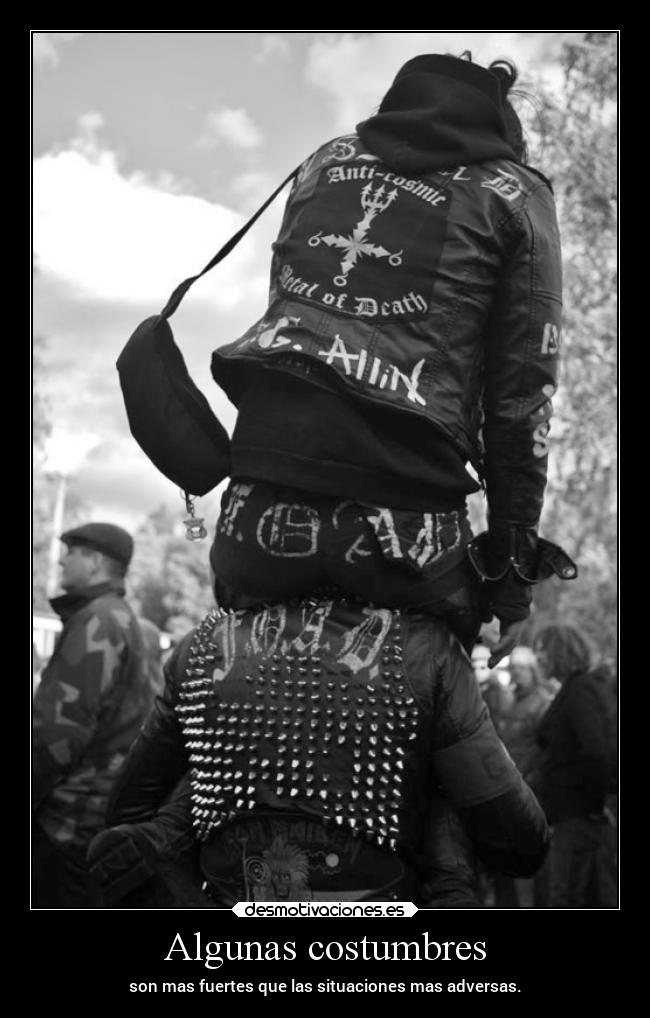 Algunas costumbres - 