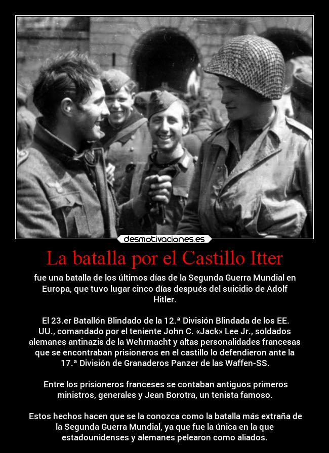 La batalla por el Castillo Itter - 