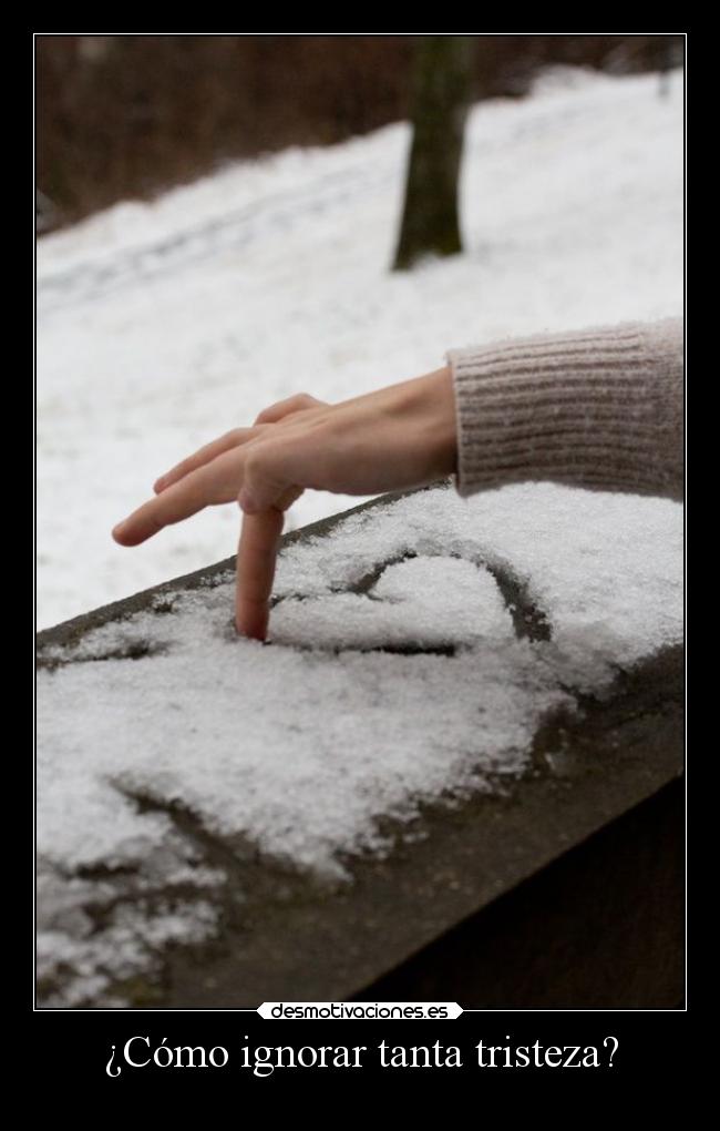 ¿Cómo ignorar tanta tristeza? - 