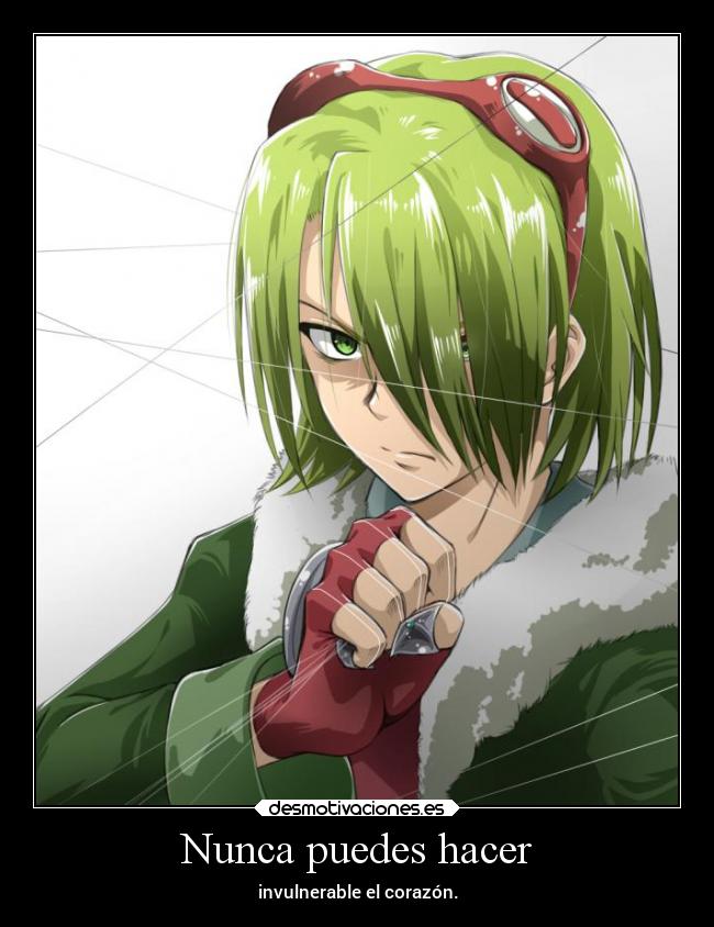 Nunca puedes hacer -