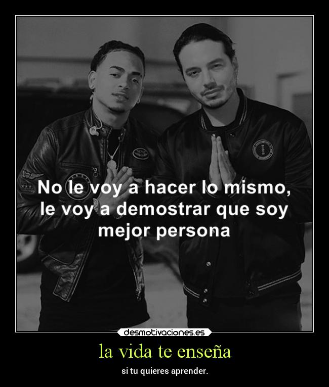 la vida te enseña -