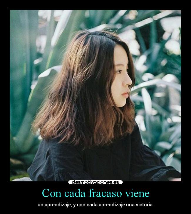 Con cada fracaso viene -