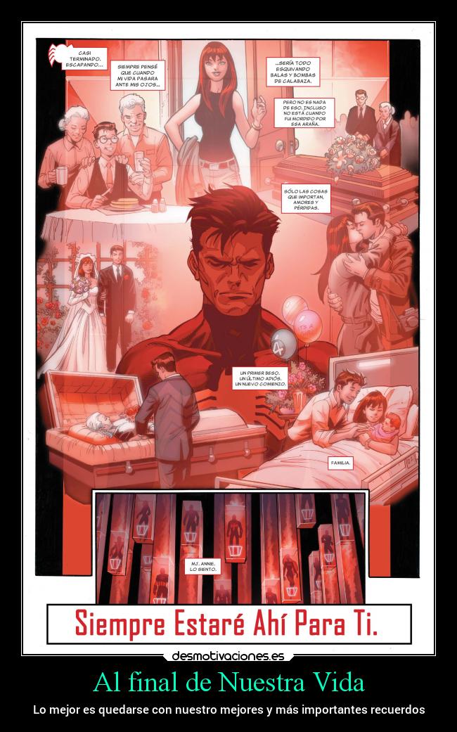 Al final de Nuestra Vida - Lo mejor es quedarse con nuestro mejores y más importantes recuerdos