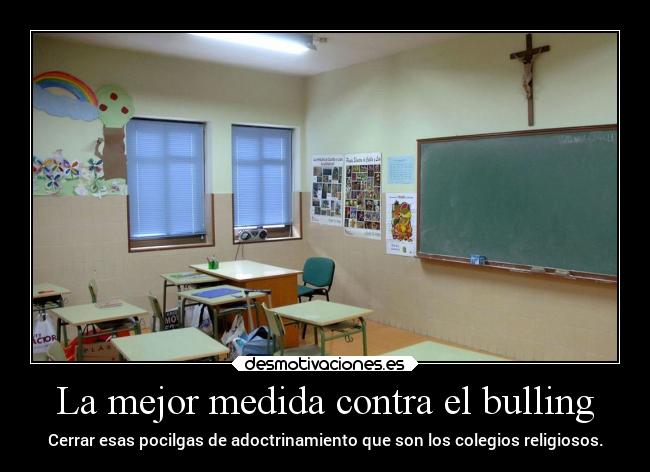 La mejor medida contra el bulling -