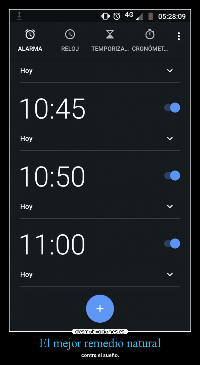 El mejor remedio natural - contra el sueño.