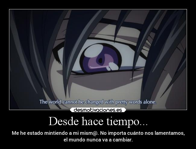 carteles alma anime caracter debilidad desmotivaciones frases vida lelouch conde geass desmotivaciones